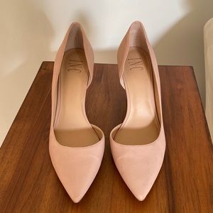 INC heels.  Nude color